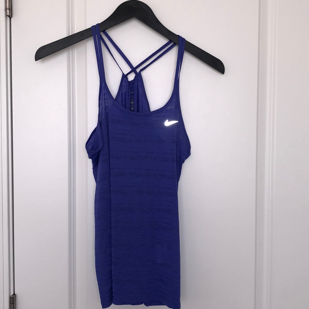 Nike Dri-Fit purple tank size small